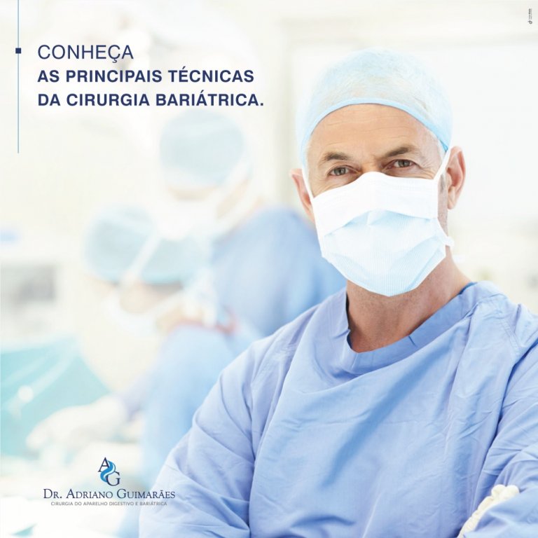 As principais tÃ©cnicas da Cirurgia BariÃ¡trica - Blog - Dr. Adriano Guimarães - Cirurgia do Aparelho Digestivo e Bariátrica - Patos de Minas - MG